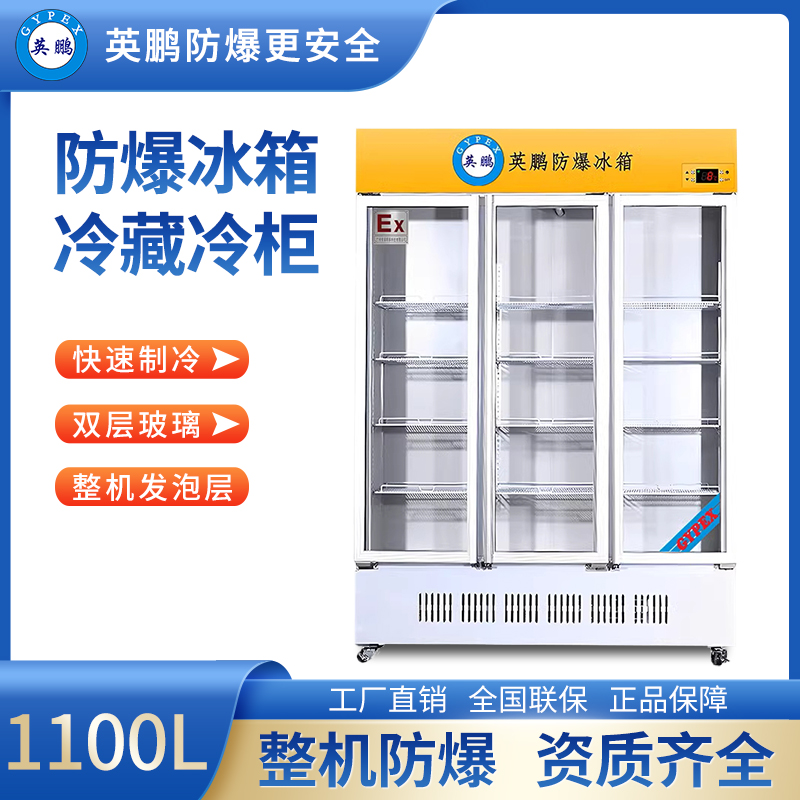英鹏防爆冰箱-立式冷藏柜 BL-200LC1100L